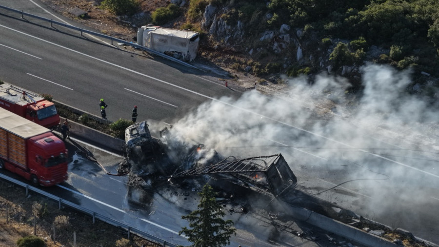 ΘΑΝΑΤΗΦΟΡΟ ΤΡΟΧΑΙΟ ΣΤΗΝ ΑΘΗΝΩΝ- ΛΑΜΙΑΣ ΣΤΟ ΜΑΡΤΙΝΟ(LamiaReport/ EUROKINISSI)