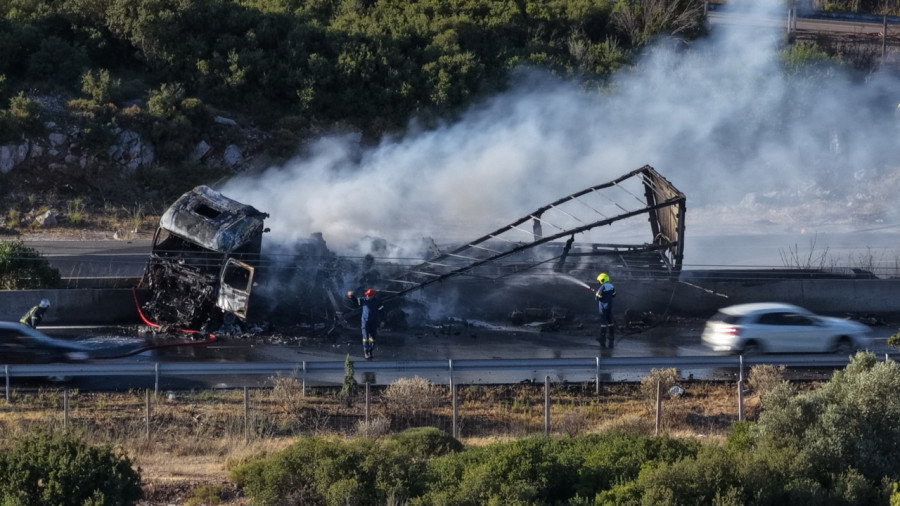 ΘΑΝΑΤΗΦΟΡΟ ΤΡΟΧΑΙΟ ΣΤΗΝ ΑΘΗΝΩΝ- ΛΑΜΙΑΣ ΣΤΟ ΜΑΡΤΙΝΟ(LamiaReport/ EUROKINISSI)