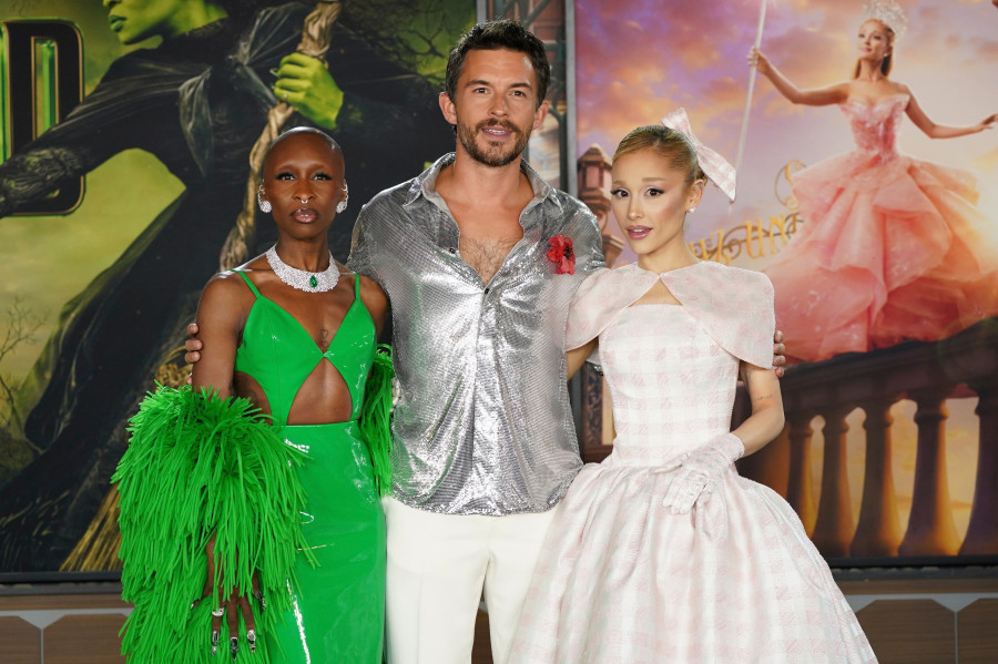 Cynthia Erivo,Jonathan Bailey,Ariana Grande