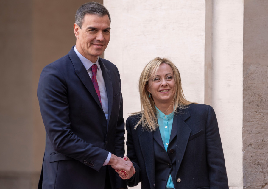 Pedro Sanchez,Giorgia Meloni