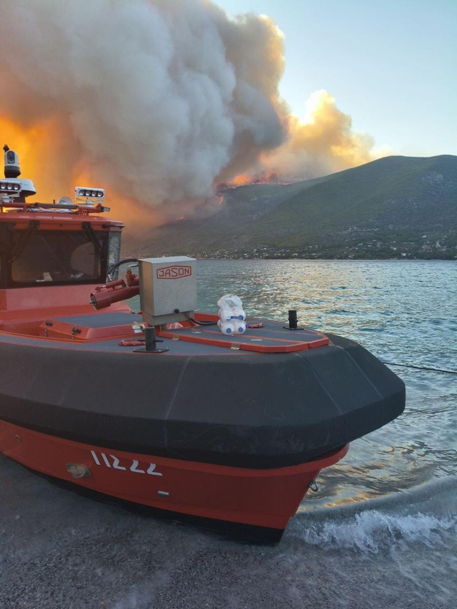 ΕΠΙΧΕΙΡΗΣΕΙΣ ΤΗΣ ΠΥΡΟΣΒΕΣΤΙΚΗΣ ΓΙΑ ΤΗ ΔΙΑΣΩΣΗ ΚΑΙ ΑΠΟΜΑΚΡΥΝΣΗ ΠΟΛΙΤΩΝ ΣΤΗΝ ΠΥΡΚΑΓΙΑ ΤΗΣ ΑΤΤΙΚΟΒΟΙΩΤΙΑΣ