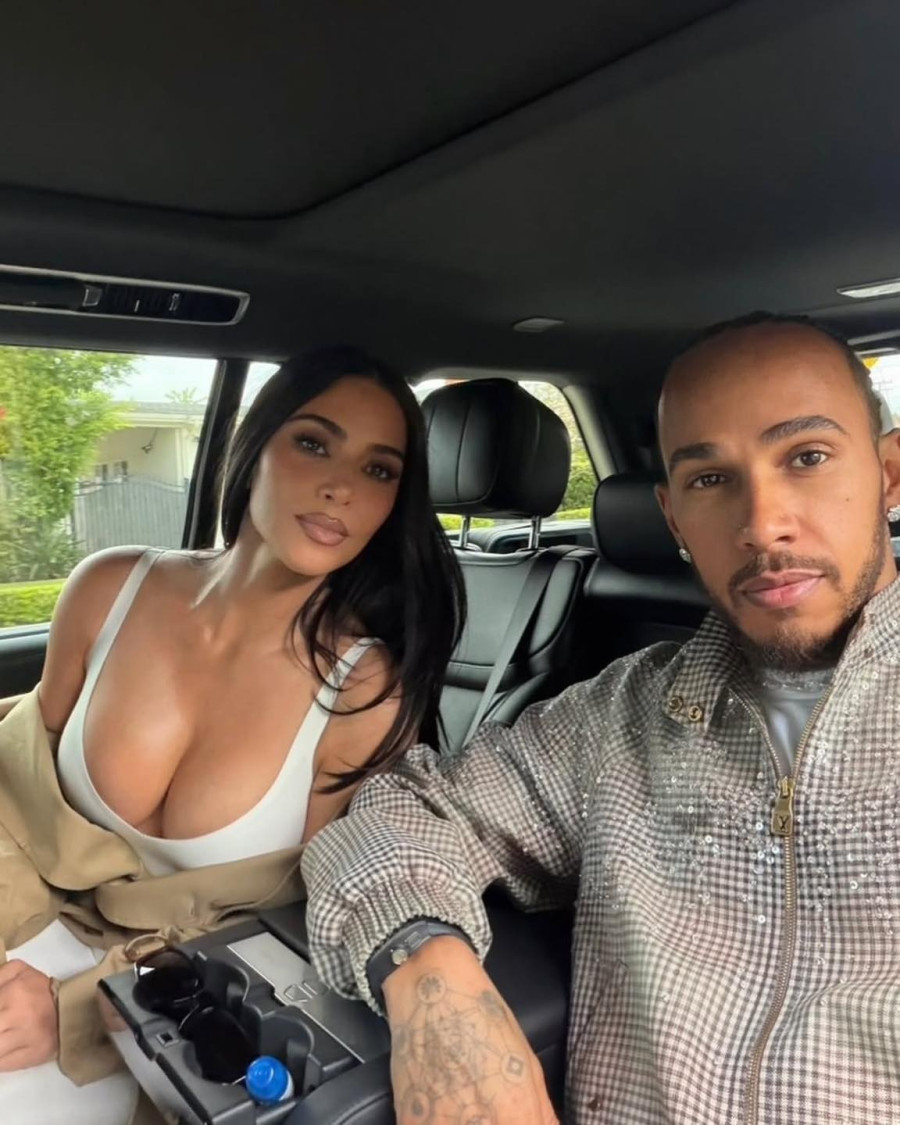 Kim Kardashian  Lewis Hamilton