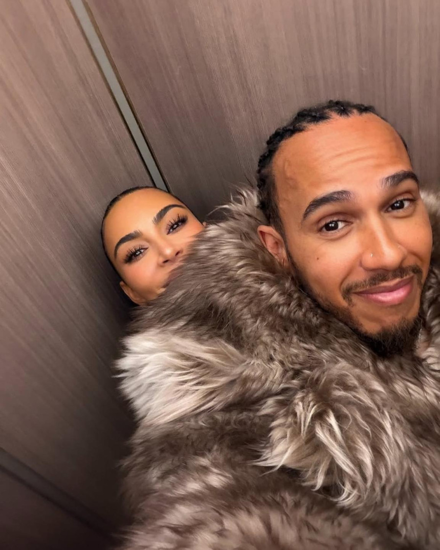 Kim Kardashian  Lewis Hamilton