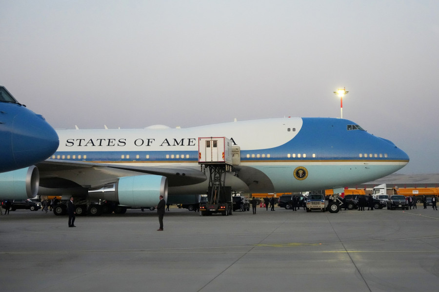 US Trump Air Force One