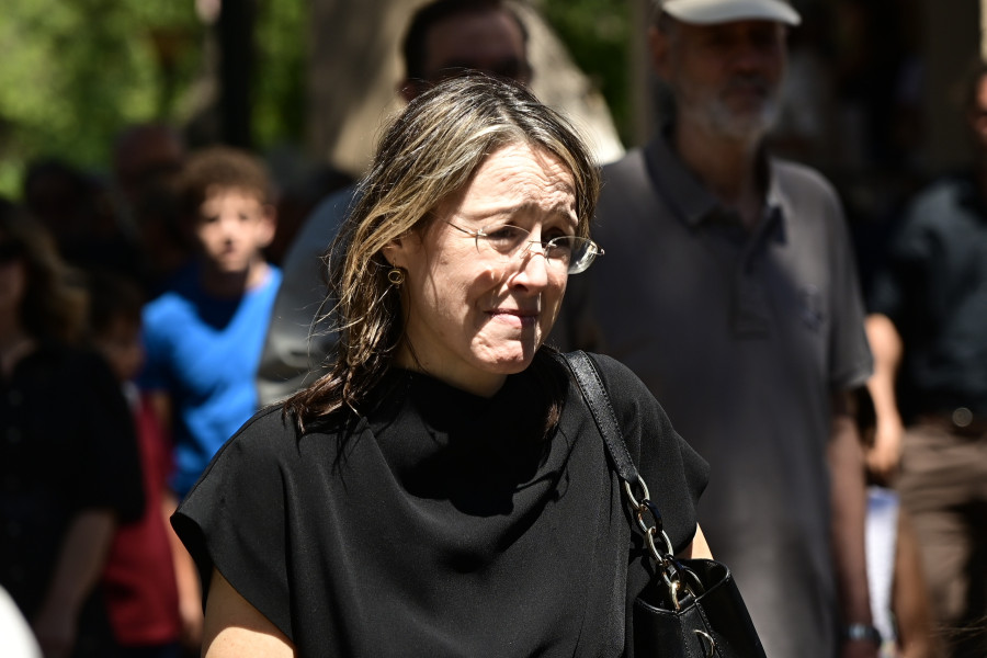 Κηδεία του Στέλιου Ράμφου.