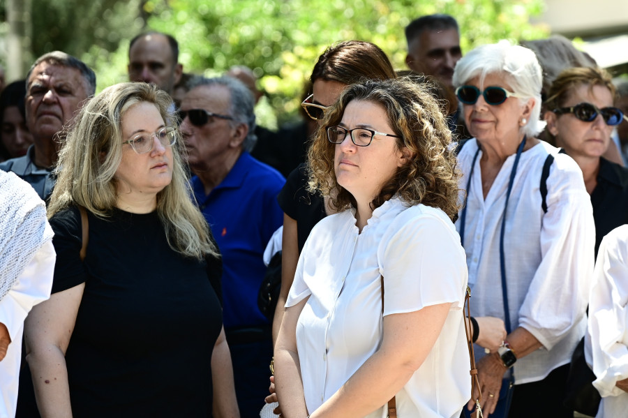 Κηδεία του Στέλιου Ράμφου.