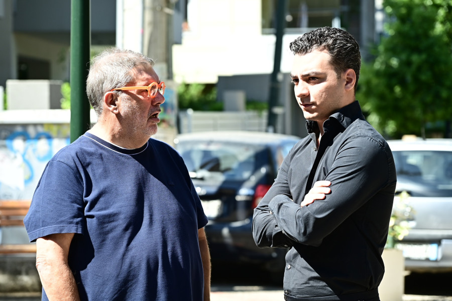 Κηδεία του Στέλιου Ράμφου.