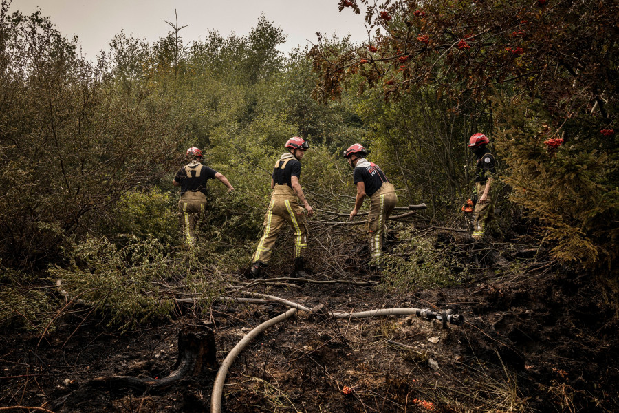 Belgium Wildfires