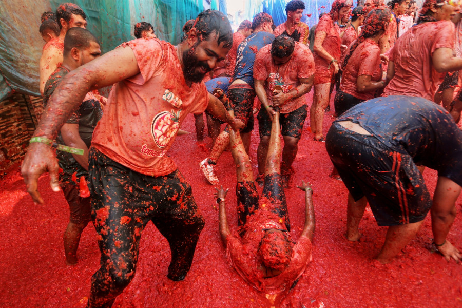 Spain Tomatina