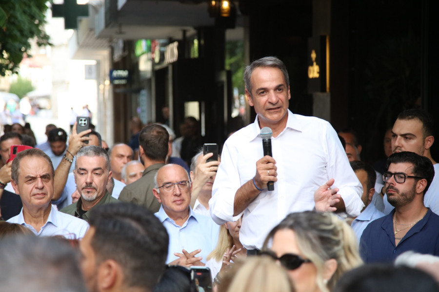 Ο Κυριάκος Μητσοτάκης.