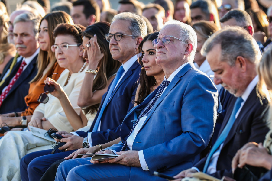 Ο ΠΡΟΕΔΡΟΣ ΤΗΣ ΔΗΜΟΚΡΑΤΙΑΣ ΚΩΝΣΤΑΝΤΙΝΟΣ ΤΑΣΟΥΛΑΣ ΣΕ ΕΚΔΗΛΩΣΗ ΤΗΣ UNESCO ΣΤΟ ΟΛΥΜΠΙΟΝ (ΘΟΔΩΡΗΣ ΜΑΝΟΛΟΠΟΥΛΟΣ/Γ.Τ ΠΡΟΕΔΡΙΑ ΔΗΜΟΚΡΑΤΙΑΣ/EUROKINISSI)