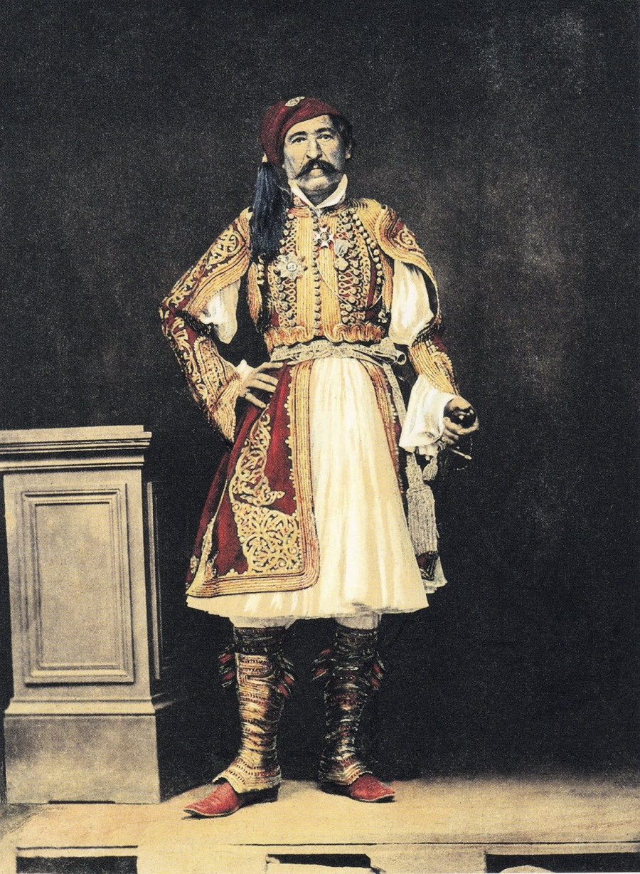  Χριστόδουλος Χατζηπέτρος το 1855