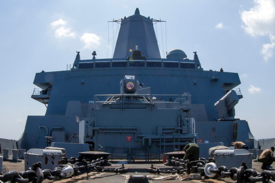 Navy Laser Weapon Test