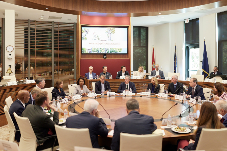 ΠΕΡΙΟΔΕΙΑ ΤΟΥ ΠΡΩΘΥΠΟΥΡΓΟΥ ΚΥΡΙΑΚΟΥ ΜΗΤΣΟΤΑΚΗ ΣΤΙΣ ΗΠΑ