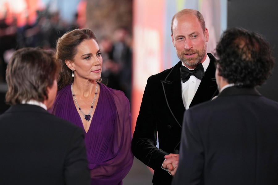 Britain's Prince William,Britain's Kate,Princess of Wales,Tom Cruise,Alejandro G. Iραrritu