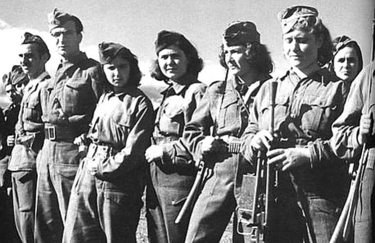 Άνδρες και γυναίκες του Δημοκρατικού Στρατού Ελλάδας