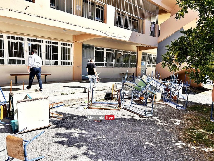 Ζημιές σε ΕΠΑΛ της Καλαμάτας