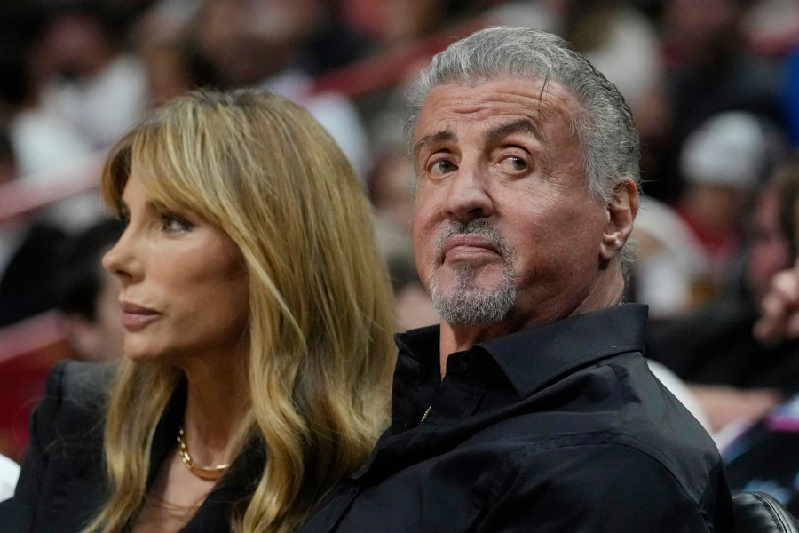 Sylvester Stallone,Jennifer Flavin