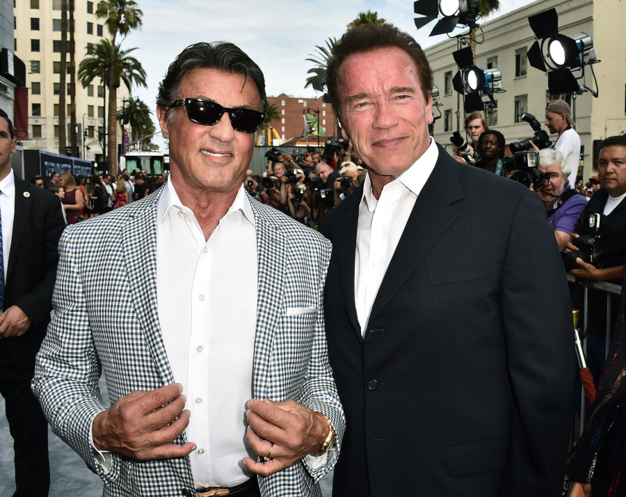 Arnold Schwarzenegger; Sylvester Stallone