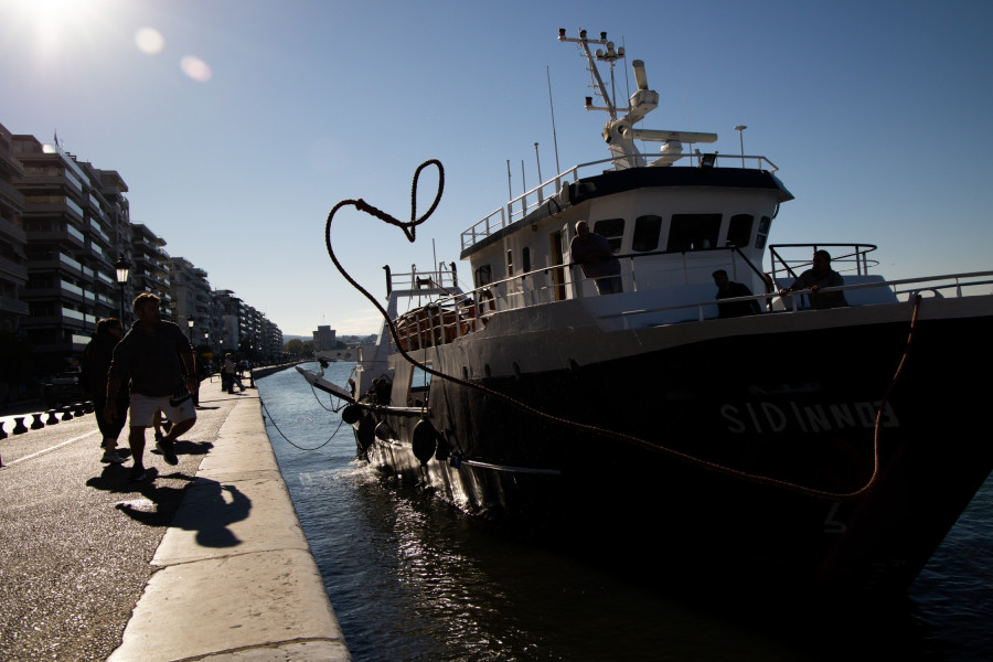 Θεσσαλονίκη; Ψαράδες; αλιεις; fishermen; Thessaloniki; protest;