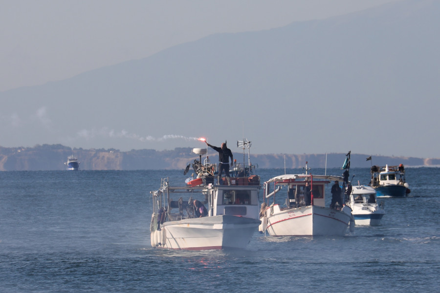 Θεσσαλονίκη; Ψαράδες; αλιεις; fishermen; Thessaloniki; protest;
