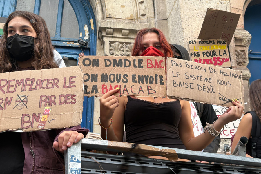 France High School Protests