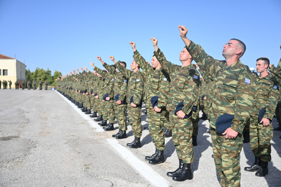 ΠΑΡΟΥΣΙΑ ΥΕΘΑ ΝΙΚΟΥ ΔΕΝΔΙΑ ΣΤΗΝ ΟΡΚΩΜΟΣΙΑ ΤΗΣ 2024 Ε' ΕΣΣΟ ΣΤΟ ΚΕΠΒ ΘΗΒΑΣ  (ΓΡΑΦΕΙΟ ΤΥΠΟΥ ΥΠ. ΑΜΥΝΑΣ/EUROKINISSI)