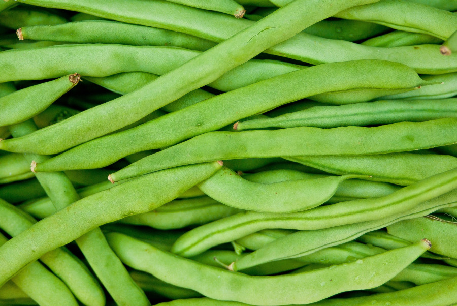 Φρέσκα πράσινα φασολάκια (runner beans)