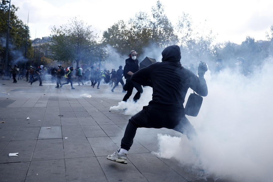Nationwide protest against the high cost of living in France