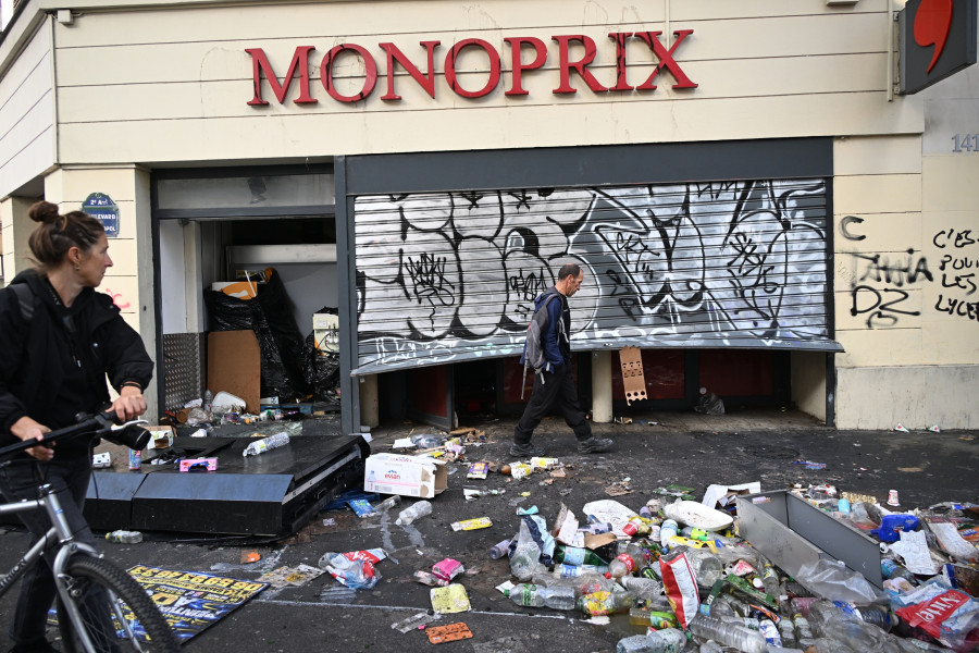 APTOPIX France Protests