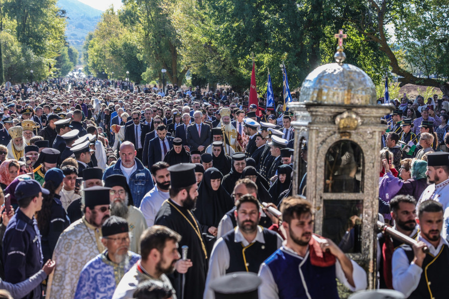 ΕΠΙΣΚΕΨΗ ΤΟΥ ΠΡΟΕΔΡΟΥ ΤΗΣ ΔΗΜΟΚΡΑΤΙΑΣ ΚΩΝΣΤΑΝΤΙΝΟΥ ΑΝ. ΤΑΣΟΥΛΑ ΣΤΗΝ ΚΕΦΑΛΟΝΙΑ  (ΘΟΔΩΡΗΣ ΜΑΝΩΛΟΠΟΥΛΟΣ/Γ.Τ ΠΡΟΕΔΡΙΑ ΔΗΜΟΚΡΑΤΙΑΣ/EUROKINISSI)
