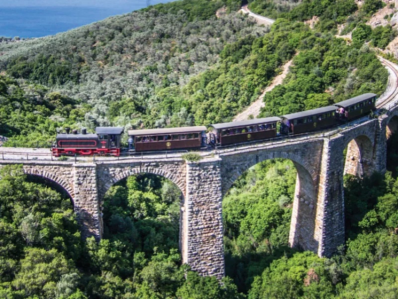 πήλιο - τρένο