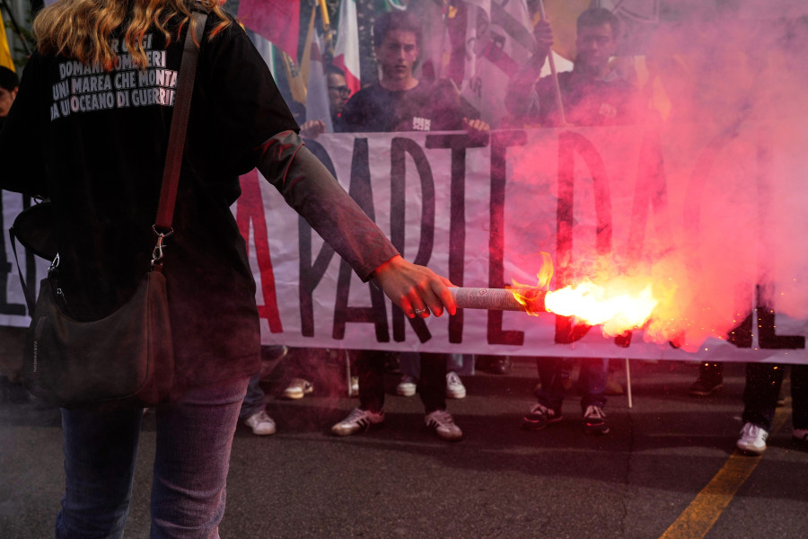 Italy Protest