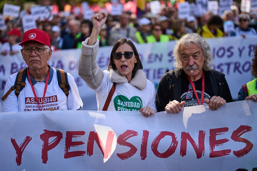 Spain Pension Protest