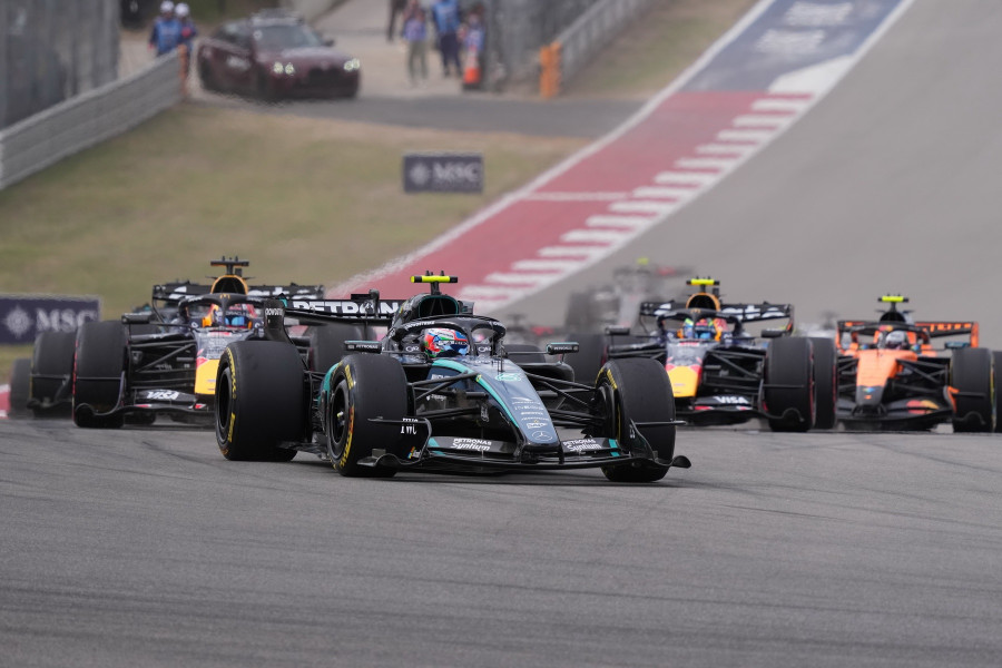 APTOPIX F1 US Grand Prix Auto Racing