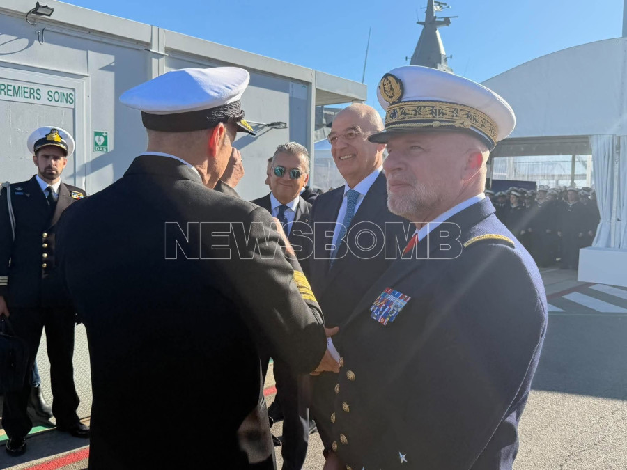 Τελετή παράδοσης της φρεγάτας «Νέαρχος»
