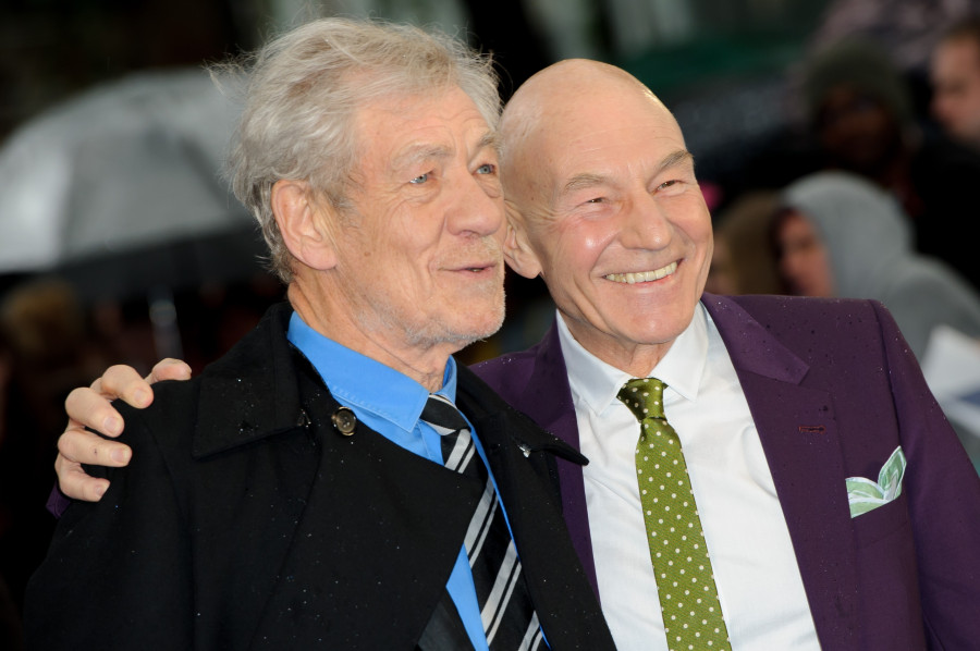 Patrick Stewart, Ian McKellen