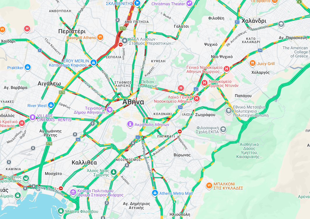 κίνηση 23/7
