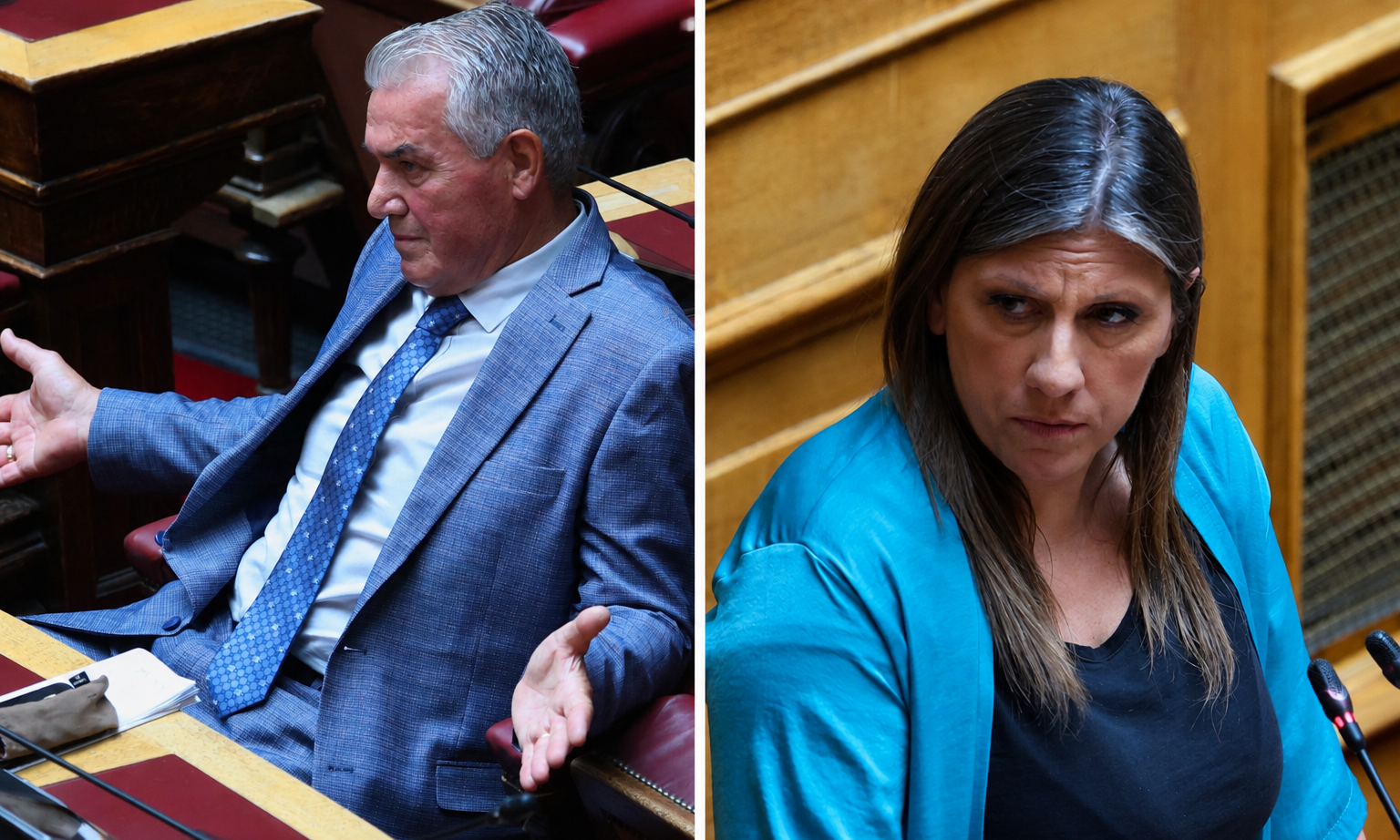Νέος καβγάς στη Βουλή Κωνσταντοπούλου - Κυριαζίδη μετά το «πήγαινε κάνε κανένα παιδί»