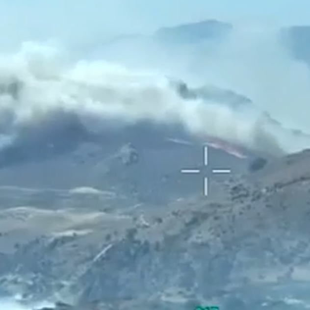 Ρέθυμνο: Βίντεο από drone της Πυροσβεστικής καταγράφει τη φωτιά στον Ασώματο