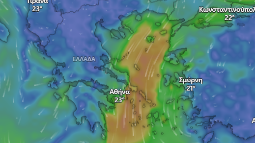 Καιρός: Ασταμάτητα τα μποφόρ και σήμερα - Η πρόβλεψη Μαρουσάκη για τον καιρό