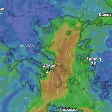 Καιρός: Ασταμάτητα τα μποφόρ και σήμερα - Η πρόβλεψη Μαρουσάκη για τον καιρό