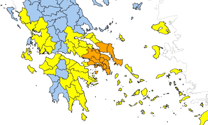 Πολύ υψηλός κίνδυνος φωτιάς σε Αττική και Βοιωτία τη Δευτέρα - Δείτε χάρτη