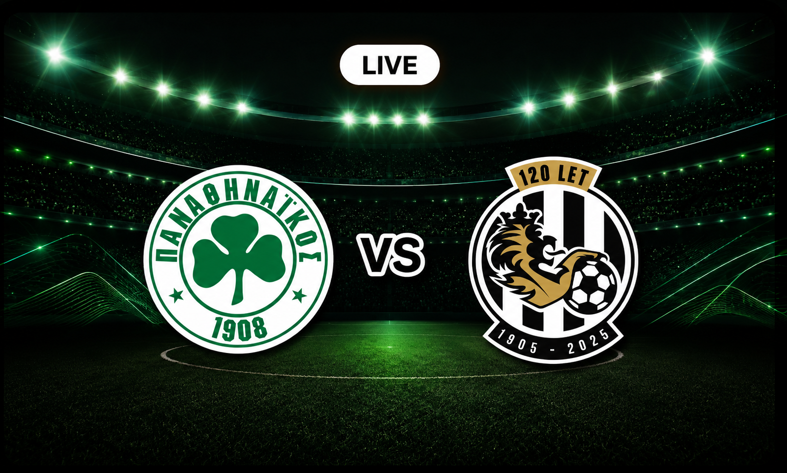 LIVE Παναθηναϊκός -  Χράντετς Κράλοβε 0-0: Με Λιβάι Γκαρσία και Τετέι στην ενδεκάδα