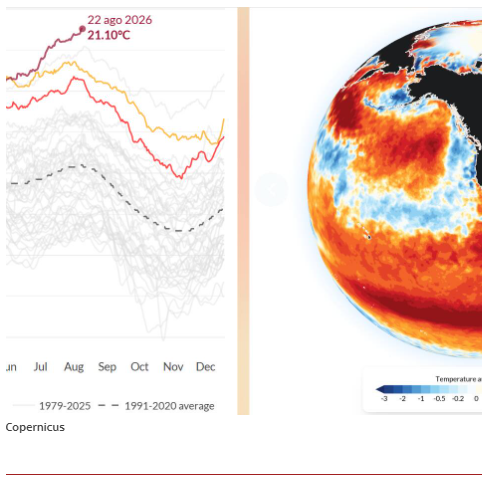 Super El Niño: Σπάει ρεκόρ χιλιάδων ετών – NOAA:  Ιστορικά υψηλή ένταση μεταξύ Οκτωβρίου -Δεκεμβρίου