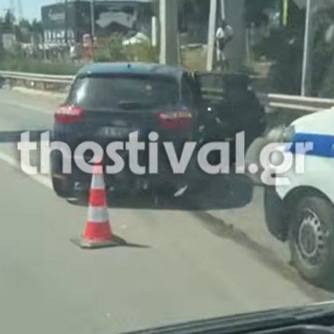 Θεσσαλονίκη: Σοβαρό τροχαίο λίγο μετά το Δερβένι με 4 τραυματίες