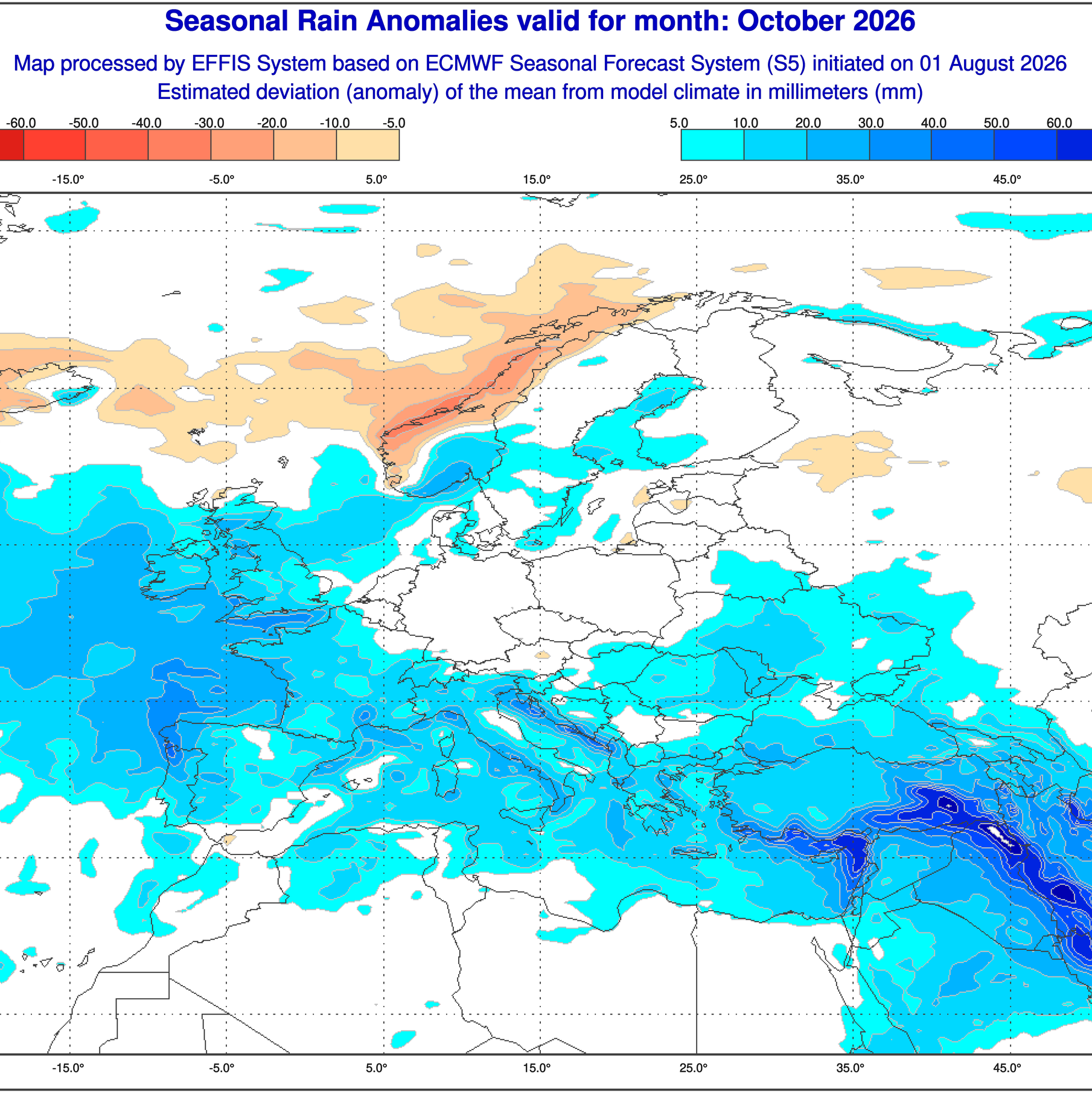 Καιρός: Τι δείχνει το ECMWF για Δεκέμβριο, Ιανουάριο, Φεβρουάριο για την Ελλάδα