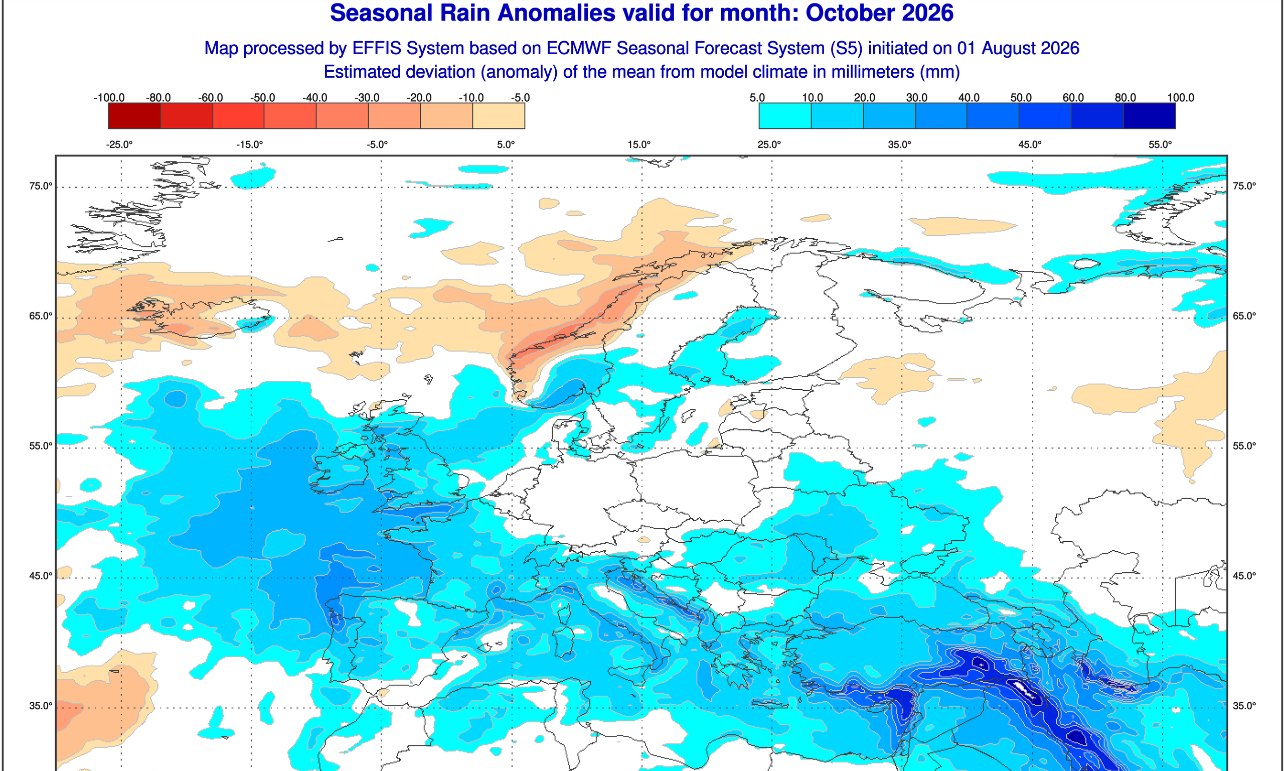 Καιρός: Τι δείχνει το ECMWF για Δεκέμβριο, Ιανουάριο, Φεβρουάριο για την Ελλάδα