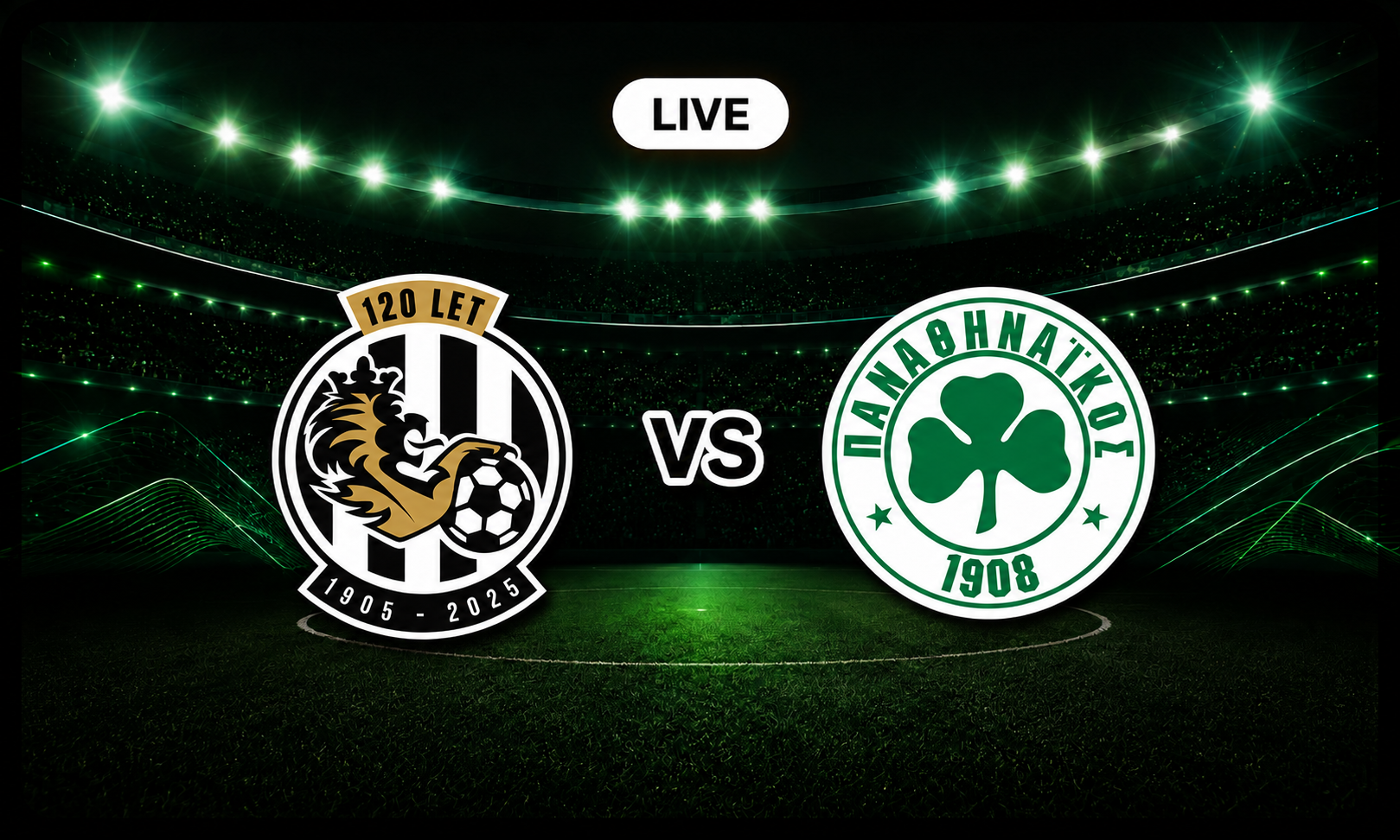 LIVE Χράντετς Κράλοβε - Παναθηναϊκός 0-0: «Τελικός» για το τριφύλλι η ρεβάνς στην Τσεχία