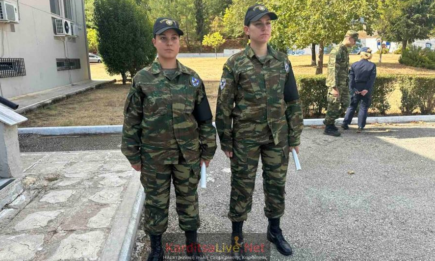 Ιστορική στιγμή για τον Στρατό: Ορκίστηκαν οι πρώτες γυναίκες εθελόντριες στρατονόμοι - Βίντεο